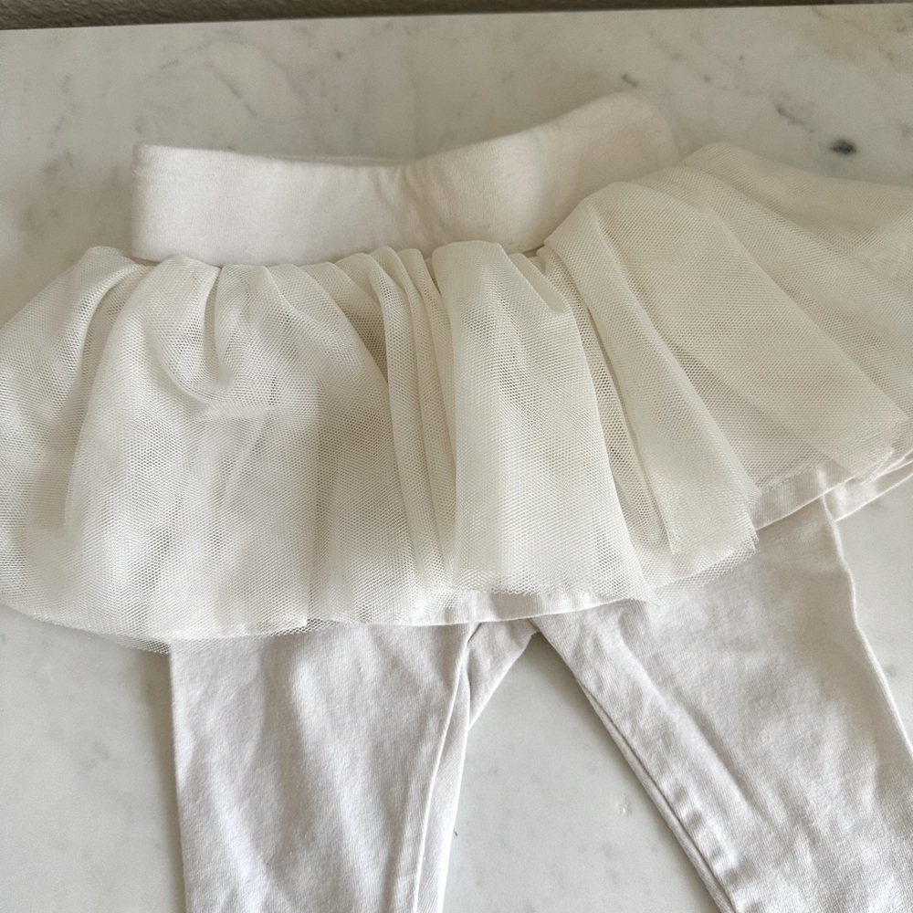Baby Gap, Janie & Jack white baby girl outfit